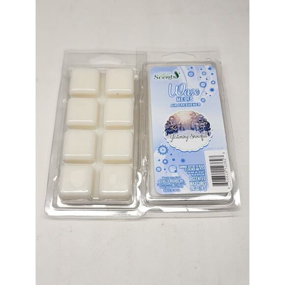 2X- GREAT SCENTS- *LIMITED EDITION* Wax Melts Air Fresheners glistening snowfal - Picture 2 of 2